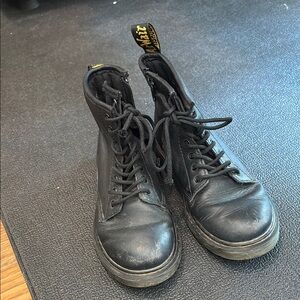 Dr. Martens Black Lace-Up Boots